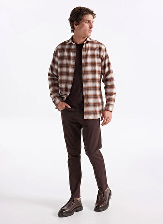 Calvin Klein Bisiklet Yaka Gri Erkek T-Shirt LV04LB275GGRO_SS SUPIMA CHEST EMB C