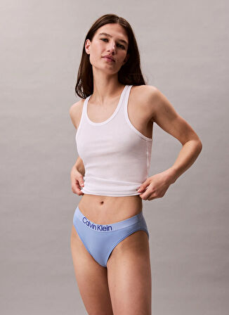 Calvin Klein Gökmavi Kadın Bikini Külot LV00QD5291 CK WOMEN