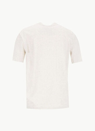Calvin Klein Jeans Yuvarlak Yaka Baskılı Gri Kadın T-Shirt LV047C912GP4P
