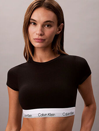 Calvin Klein Kadın Tshirt Bralet LV00QF8495UB1