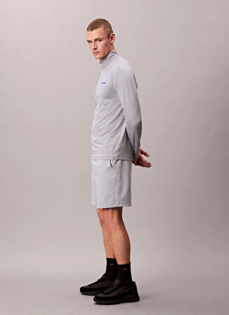 Calvin Klein Jeans Regular Fit Gri Erkek Şort LVGMF5S801IB9 WOVEN SHORT