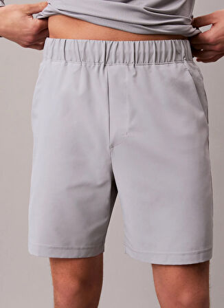 Calvin Klein Jeans Regular Fit Gri Erkek Şort LVGMF5S801IB9 WOVEN SHORT