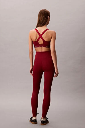 Calvin Klein Tam Boy Kadın Kırmızı Tayt  LVGWS5L612-AF8
