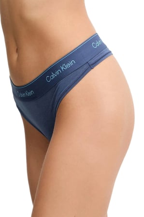 Calvin Klein Kadın Mavi Tanga LV00QF8518
