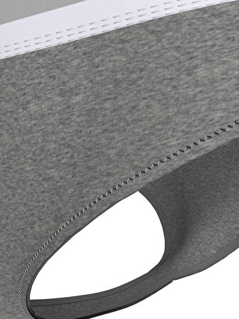 CALVIN KLEIN Kadın Marka Logolu Elastik Bel Bantlı Gri Külot LV00QF8522 P7A