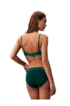 Calvin Klein Kadın Yeşil Külot LV00QF8520