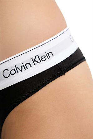 Calvin Klein Kadın Siyah Brazilian Külot LV00QF8522