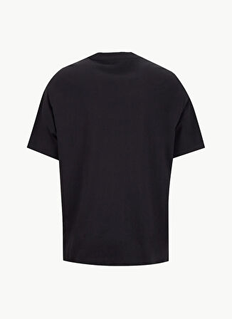 Calvin Klein Jeans Bisiklet Yaka Baskılı Siyah Erkek T-Shirt LV04RD808GUB1 SS 16S TC CALVIN KLEI