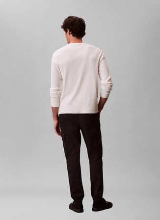 Calvin Klein Jeans Siyah Erkek Kargo Pantolon LV04RD608GUB1 SKINNY COMFORT COTTO