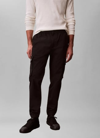 Calvin Klein Jeans Siyah Erkek Kargo Pantolon LV04RD608GUB1 SKINNY COMFORT COTTO
