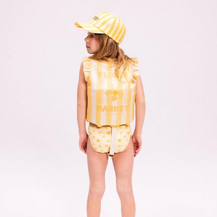 Swim Essentials Yellow Flower Market Köpük Dolgulu Yüzme Yeleği 3-6 Yaş