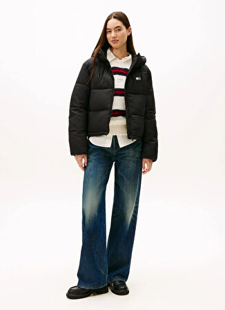 Tommy Jeans Siyah Kadın Mont DW0DW21625BDS