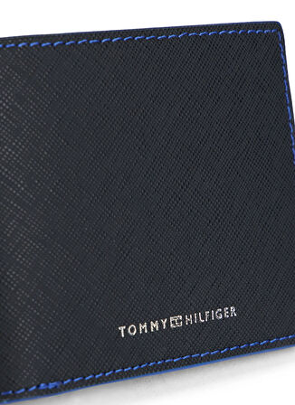 Tommy Hilfiger Lacivert Erkek Cüzdan TH EDGE MINI CC WALLET