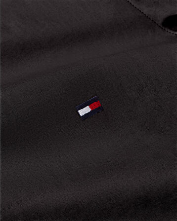 ESS POPLIN EASY FIT SHIRT Kadın Siyah Gömlek - WW0WW45612