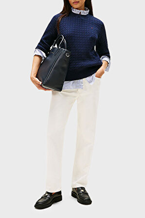 Tommy Hilfiger Kadın Kazak WW0WW44993 0ZZ