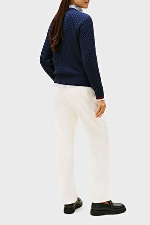 Tommy Hilfiger Kadın Kazak WW0WW44993 0ZZ