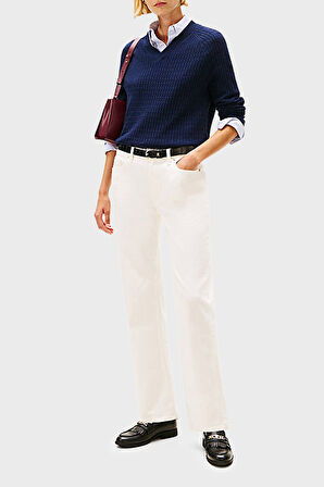 Tommy Hilfiger Kadın Kazak WW0WW46417 0Z0