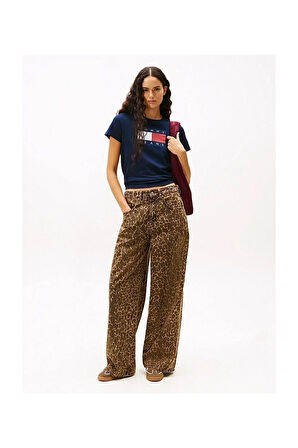 Tommy Jeans Kadın Tişört-DW0DW22562