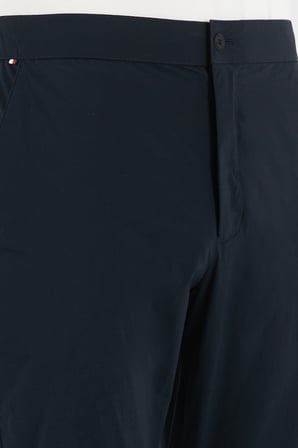 Tommy Hilfiger Pamuk Karışımlı Tapered Fit Normal Bel Pantolon Erkek PANTOLON MW0MW41777 DW5 LACİVERT