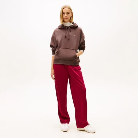 Tommy Hilfiger Bxy Badge Kadın Kahverengi Sweatshirt
