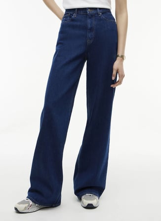 Tommy Jeans Mavi Kadın Denim Pantolon DW0DW224381BK