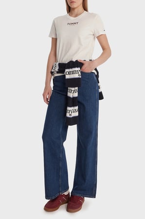 Tommy Jeans Bayan Kot Pantolon DW0DW22438 1BK