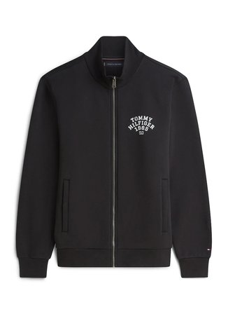 Tommy Hilfiger Siyah Erkek Sweatshırt MW0MW41425BDS_HILFIGER ARCH STAND C