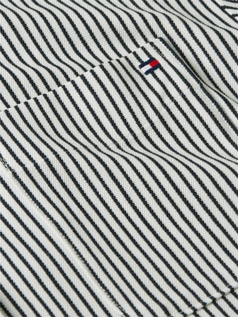 PIQUE STRIPE RLX SHIRT Kadın Beyaz UK Gömlek - WW0WW47878