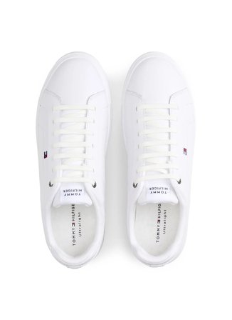 Tommy Hilfiger Beyaz Erkek Sneaker ICON COURT LIGHT ESS