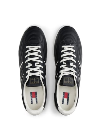 Tommy Hilfiger Siyah Erkek Sneaker THE GREENWICH EDGE STITCHING