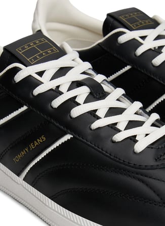 Tommy Hilfiger Siyah Erkek Sneaker THE GREENWICH EDGE STITCHING