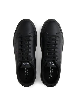 Tommy Hilfiger Siyah Erkek Sneaker ICON COURT LIGHT ESS