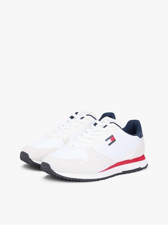 TOMMY HILFIGER Erkek Marka Logolu Günlük Kullanıma Uygun Mavi Sneaker EM0EM01649 0GY