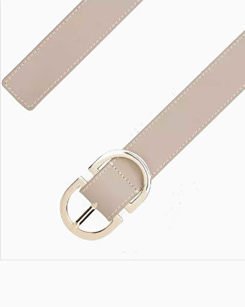 Tommy Hilfiger Feminen Oval 25mm Kadın Kemer | 75 cm