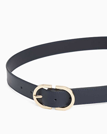 Tommy Hilfiger Feminen Oval 25mm Kadın Kemer | 85 cm