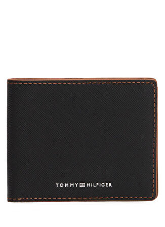 Tommy Hilfiger Siyah Erkek Cüzdan TH EDGE MINI CC WALLET