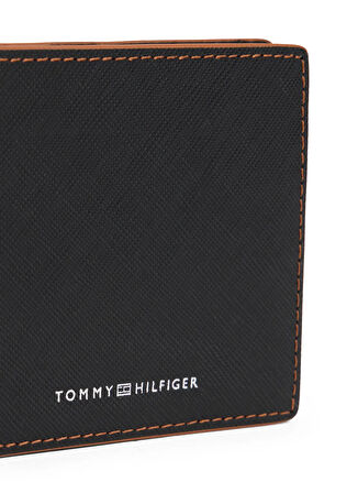 Tommy Hilfiger Siyah Erkek Cüzdan TH EDGE MINI CC WALLET