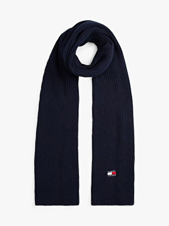 Tommy Jeans TJW Heritage Core Kadın Mavi Eşarp AW0AW18045C1G