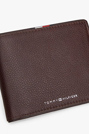 Erkek Bozuk Para Cepli Şerit Detaylı Cüzdan - Kahverengi | undefined