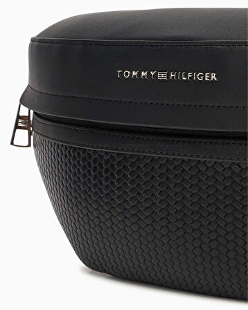 Tommy Hilfiger Örgü Detaylı Erkek Bel Çantası | STD