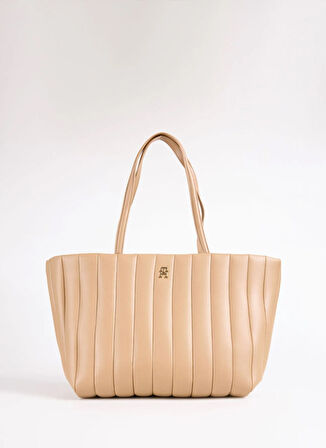 Tommy Hilfiger Bej Kadın Tote Çanta AW0AW17670RBC