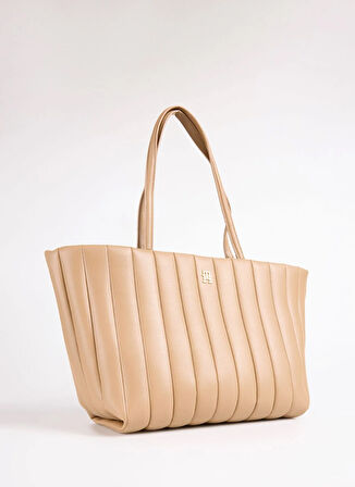 Tommy Hilfiger Bej Kadın Tote Çanta AW0AW17670RBC