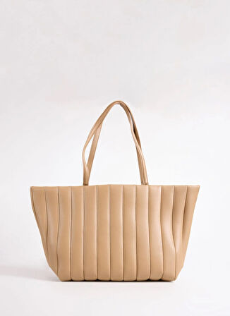 Tommy Hilfiger Bej Kadın Tote Çanta AW0AW17670RBC