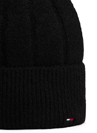 Tommy Hilfiger Siyah Kadın Bere AW0AW17779BDS