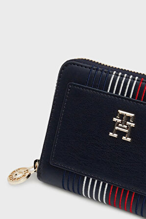 Tommy Hilfiger TH Icon Üç Katlı Kadın Cüzdan AW0AW17737DW6