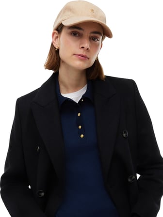 TH ELEVATED CHIC WOOL CAP Kadın Yeşil Şapka - AW0AW17773