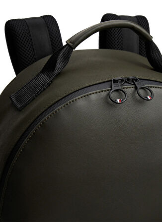 Tommy Hilfiger Haki Erkek Sırt Çantası TH FOUNDATION BACKPACK