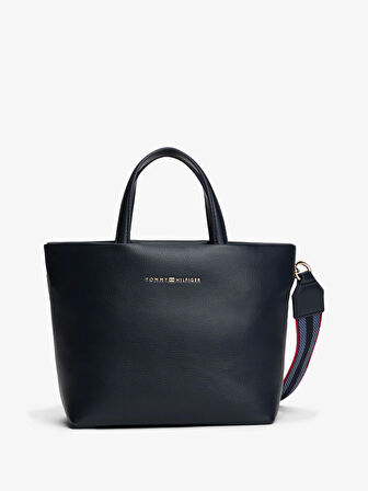 Tommy Hilfiger TH Logo Şeritli Mini Kadın Çanta AW0AW17694DW6