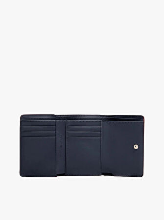 Tommy Hilfiger TH Icon Üç Katlı Kadın Mor Cüzdan AW0AW17737VLP
