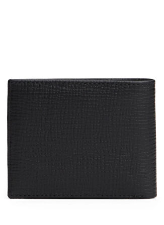 Tommy Hilfiger Siyah Erkek Cüzdan TH FLAG MINI CC WALLET